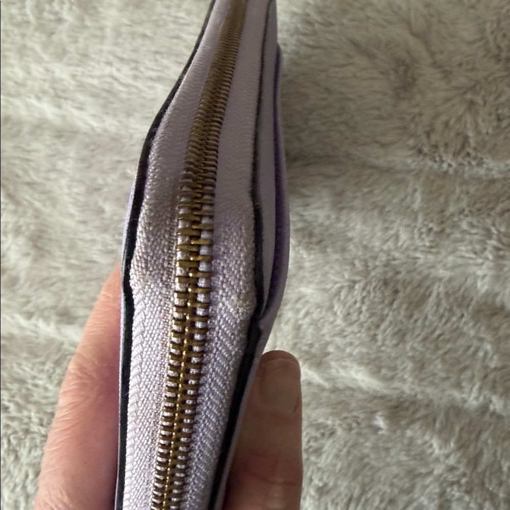 Kate Spade New York Women’s Lavender Zip Around Wallet - Picture 7 of 13